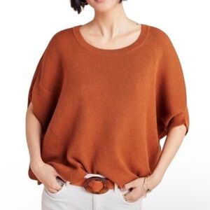 Anthropologie Honey Dolman Short-Sleeved Sweater